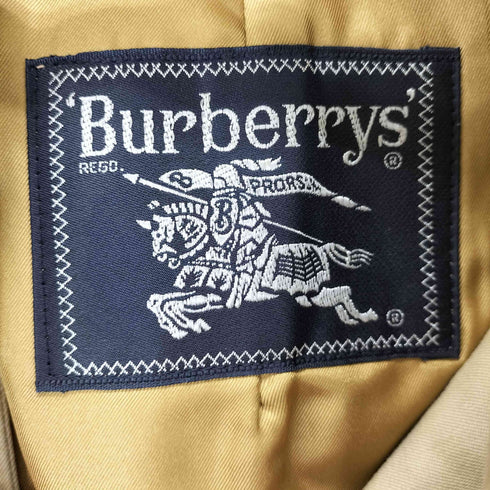 バーバリーズ BURBERRYS ノバチェックライナー付き 比翼ステンカラーコート メンズ