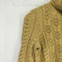 ローレンラルフローレン LAUREN RALPH LAUREN カシミヤ混 タートルネック 立体編み セーター レディース import:XS
