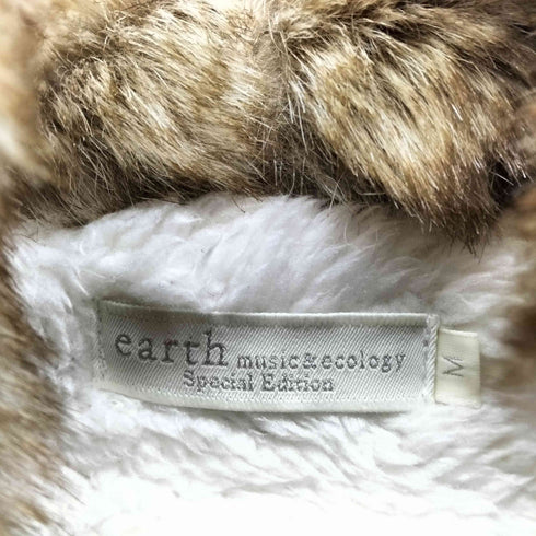 アースミュージックアンドエコロジー earth music&ecology 裏地ファーライナー付モッズコート Y2K レディース M
