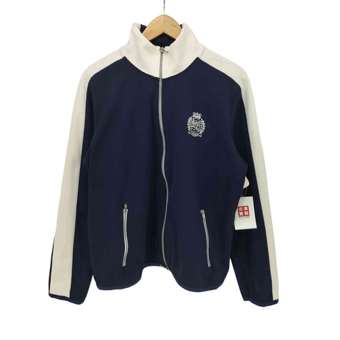 ローレンラルフローレン LAUREN RALPH LAUREN ロゴ 刺繍 ジップアップ トラック ジャケット レディース import:XL