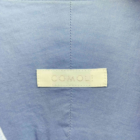 コモリ COMOLI COMOLI SHIRT バンドカラー コモリ シャツ メンズ 3