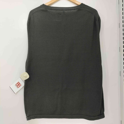 ヴァンダルストラット VAN DER STRAETE CREW NECK VEST コットンニット ベスト レディース import:M