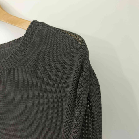 ヴァンダルストラット VAN DER STRAETE CREW NECK VEST コットンニット ベスト レディース import:M
