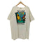 アローレ ALORE 90S USA製 アート プリント ビッグサイズ S/S クルーネック Tシャツ シングルステッチ メンズ OS