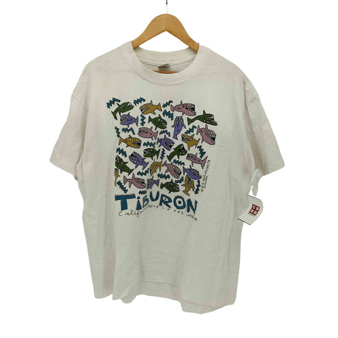90S USA製 ANVIL ボディ アート プリント S/S クルーネック Tシャツ シングルステッチ メンズ import:XL