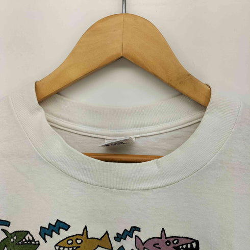 90S USA製 ANVIL ボディ アート プリント S/S クルーネック Tシャツ シングルステッチ メンズ import:XL
