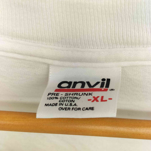 90S USA製 ANVIL ボディ アート プリント S/S クルーネック Tシャツ シングルステッチ メンズ import:XL