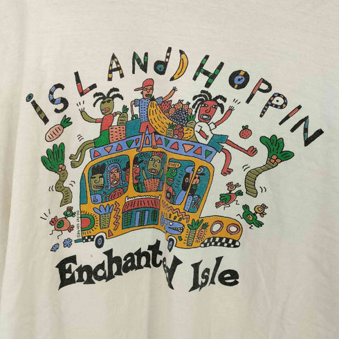 90S USA製 ALL SPORT ボディ アート プリント S/S クルーネック Tシャツ シングルステッチ メンズ import:XL