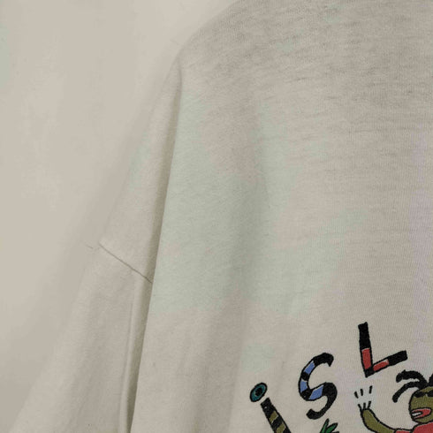 90S USA製 ALL SPORT ボディ アート プリント S/S クルーネック Tシャツ シングルステッチ メンズ import:XL