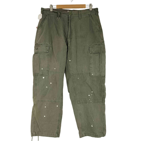 714 STREET ペンキ加工 カーゴ パンツ メンズ JPN:XL