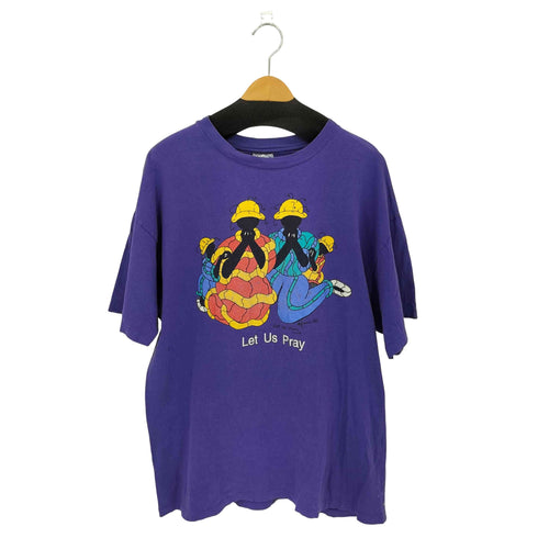 ヘインズ Hanes 90s USA製 シングルステッチ フロントプリント 半袖Tシャツ メンズ XL