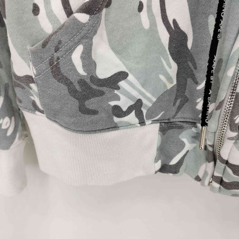 アベイシングエイプ A BATHING APE ワッペンロゴ サルカモジップアップパーカー メンズ M