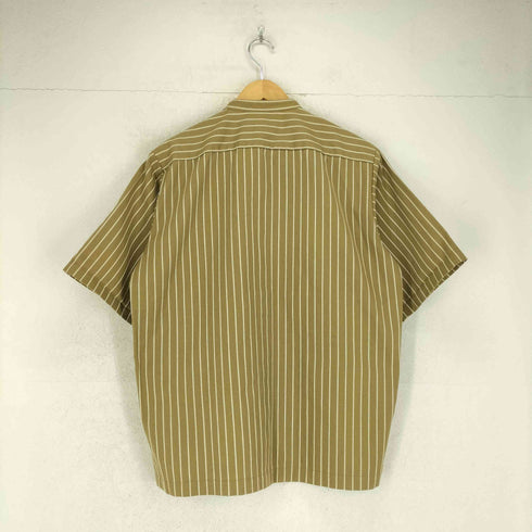 ジャーナルスタンダード JOURNAL STANDARD ストライプスタンドカラーシャツ メンズ S