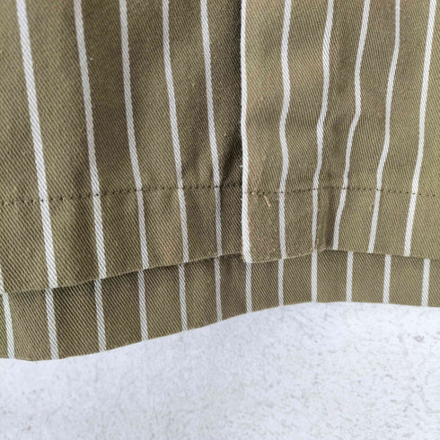 ジャーナルスタンダード JOURNAL STANDARD ストライプスタンドカラーシャツ メンズ S