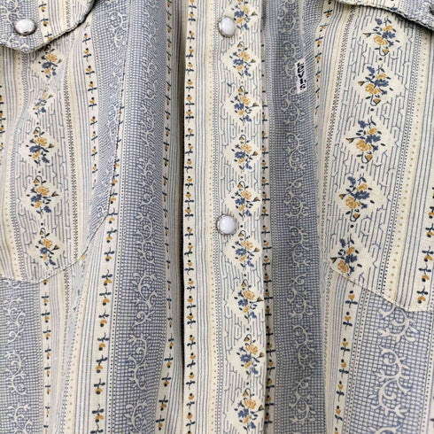 リーバイス Levis 70S 花柄 ウエスタンシャツ メンズ import:L