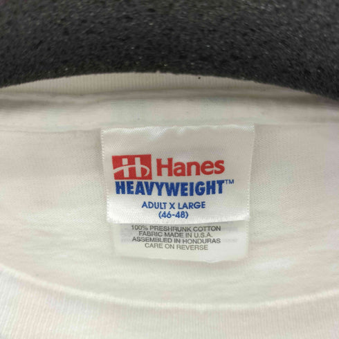 ヘインズ Hanes 90s AIDS END THE SILENCE プリントクルーネックTシャツ メンズ JPN:XL