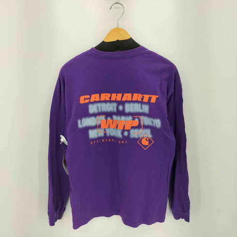 カーハートワークインプログレス Carhartt WIP L/S INTER T/S 背面プリント ロングスリーブTシャツ メンズ S