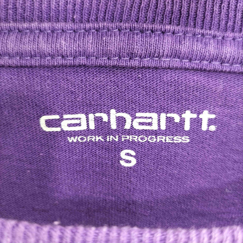 カーハートワークインプログレス Carhartt WIP L/S INTER T/S 背面プリント ロングスリーブTシャツ メンズ S