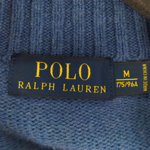 ポロラルフローレン POLO RALPH LAUREN スモールポニー刺繍 ハーフジップ ニット メンズ JPN:M