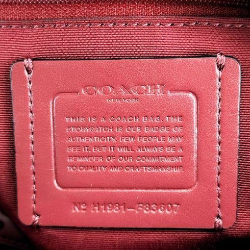 コーチ COACH 2WAY シグネチャー ショルダーバッグ レディース