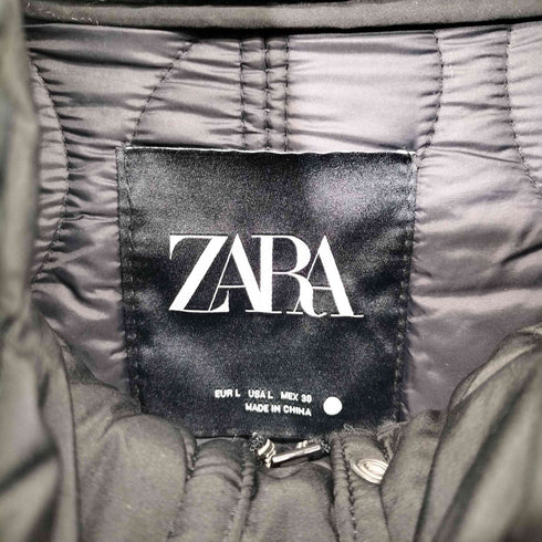ザラ ZARA ウォーターレペレント パフジャケット レディース import:L