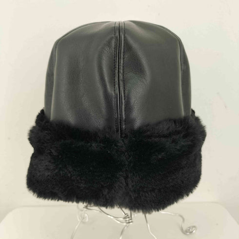 レイビームス Ray BEAMS フェイクレザー ロール キャップ レディース