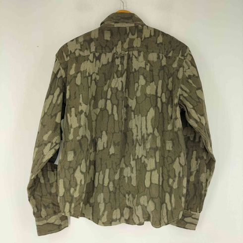 ハフ HUF WARPED CAMO CORDUROY SHIRT メンズ JPN:S