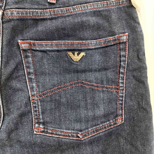 ジョルジオアルマーニ Giorgio Armani ITALIAN FABRIC 6G1J45 ストレートデニム メンズ W31L32