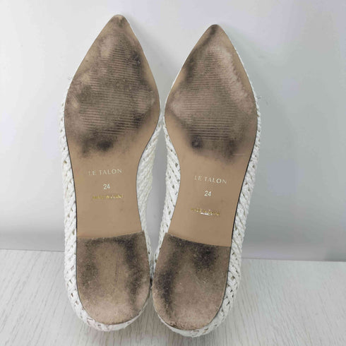 ルタロン Le Talon POINTED PANAMA MESH BALLET レディース JPN:24