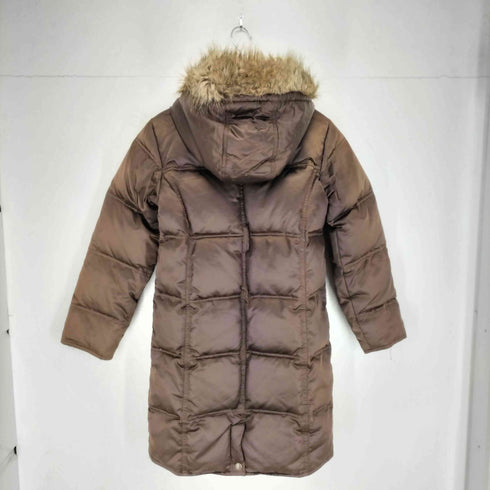 ギャップ Gap フードファー付ダウンコート レディース 160