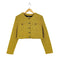 ザラ ZARA ツイードノーカラージャケット レディース XL