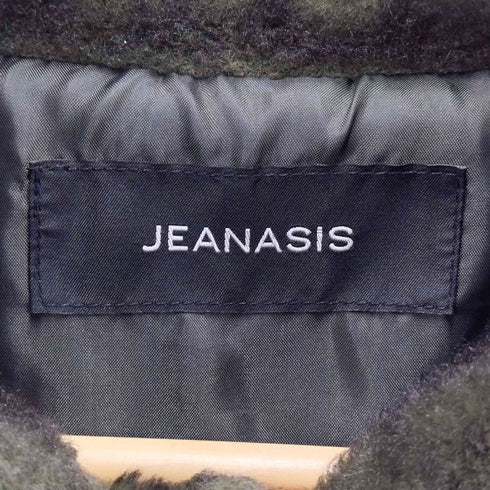 ジーナシス JEANASIS フェイクファー ハーフジャケット レディース FREE