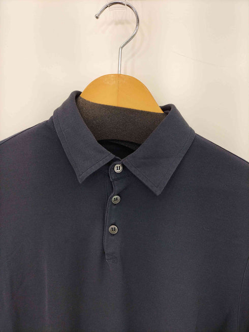 ザノーネ ZANONE ICE cotton アイスコットン 長袖ポロシャツ メンズ 48