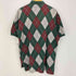 ポロバイラルフローレン Polo by RALPH LAUREN 90s USA製 ポニー無し アーガイルポロシャツ メンズ import:M