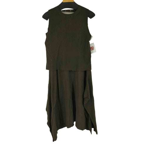ミラオーウェン Mila Owen バックネックベルトニット セットアップ レディース JPN:0