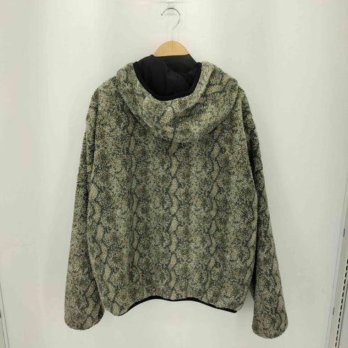ステューシー Stussy Snake Jacquard Sherpa Reversible Jacket メンズ JPN:L L