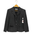 ジバンシィ GIVENCHY GLAMOUR ラメ テーラードジャケット レディース 42