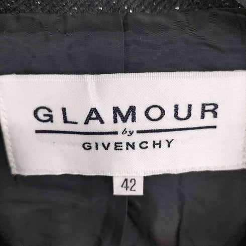 ジバンシィ GIVENCHY GLAMOUR ラメ テーラードジャケット レディース 42