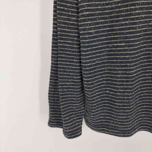 カーニーハウス KEARNEY HOUSE ヘンリーネック ボーダーカットソー メンズ import:L