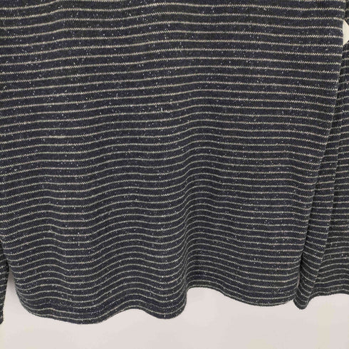 カーニーハウス KEARNEY HOUSE ヘンリーネック ボーダーカットソー メンズ import:L