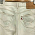 リーバイス Levis 90s USA製 501 ボタン裏523 ホワイト ストレートデニムパンツ メンズ W33 L30