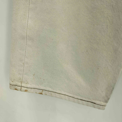 リーバイス Levis 90s USA製 501 ボタン裏523 ホワイト ストレートデニムパンツ メンズ W33 L30