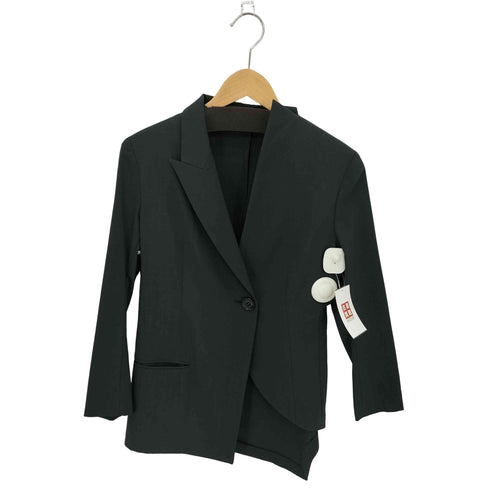 ヨウジヤマモトプリュスノアール YOHJI YAMAMOTO+NOIR 変形 ウールテーラードジャケット レディース 1