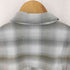 ウィムバイリドム WYM LIDNM OMBRE CHECK FLUFFY H/S SHIRT メンズ JPN:M