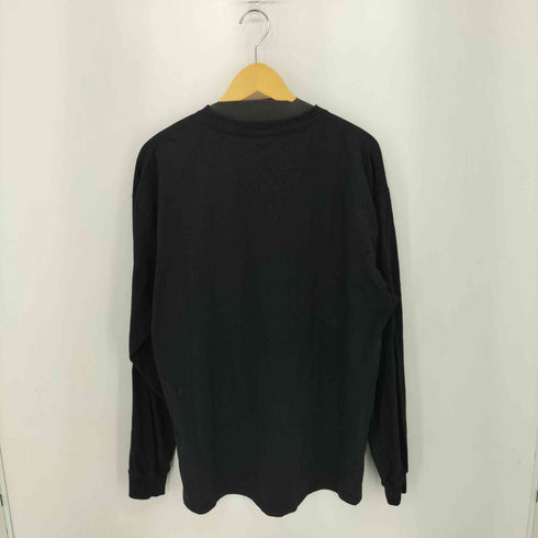 ハフ HUF ワンポイントダイスロゴ クルーネック ロングスリーブ Tシャツ メンズ XL