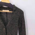 ザラ ZARA KNIT エポレット スナップボタン ローゲージ ニット カーディガン Y2K レディース import:S