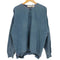 NORTHERN SPIRIT 00s ヘンリーネック コットン リブニット メンズ import:XL