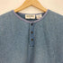 NORTHERN SPIRIT 00s ヘンリーネック コットン リブニット メンズ import:XL