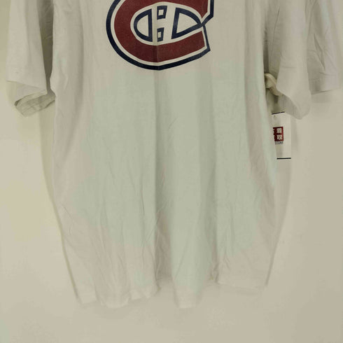 NHL アイスホッケー チームロゴ プリント S/S クルーネック Tシャツ メンズ L/G