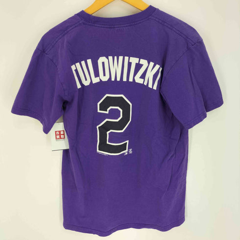 エムエルビー MLB ナンバリングプリント クルーネック ショートスリーブTシャツ メンズ import:M